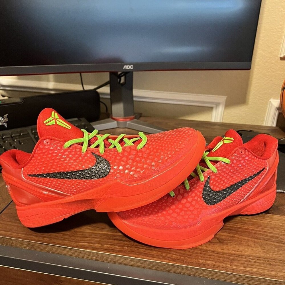 Kobe 6 Protro Reverse Grinch Size US 9.5 EU 43